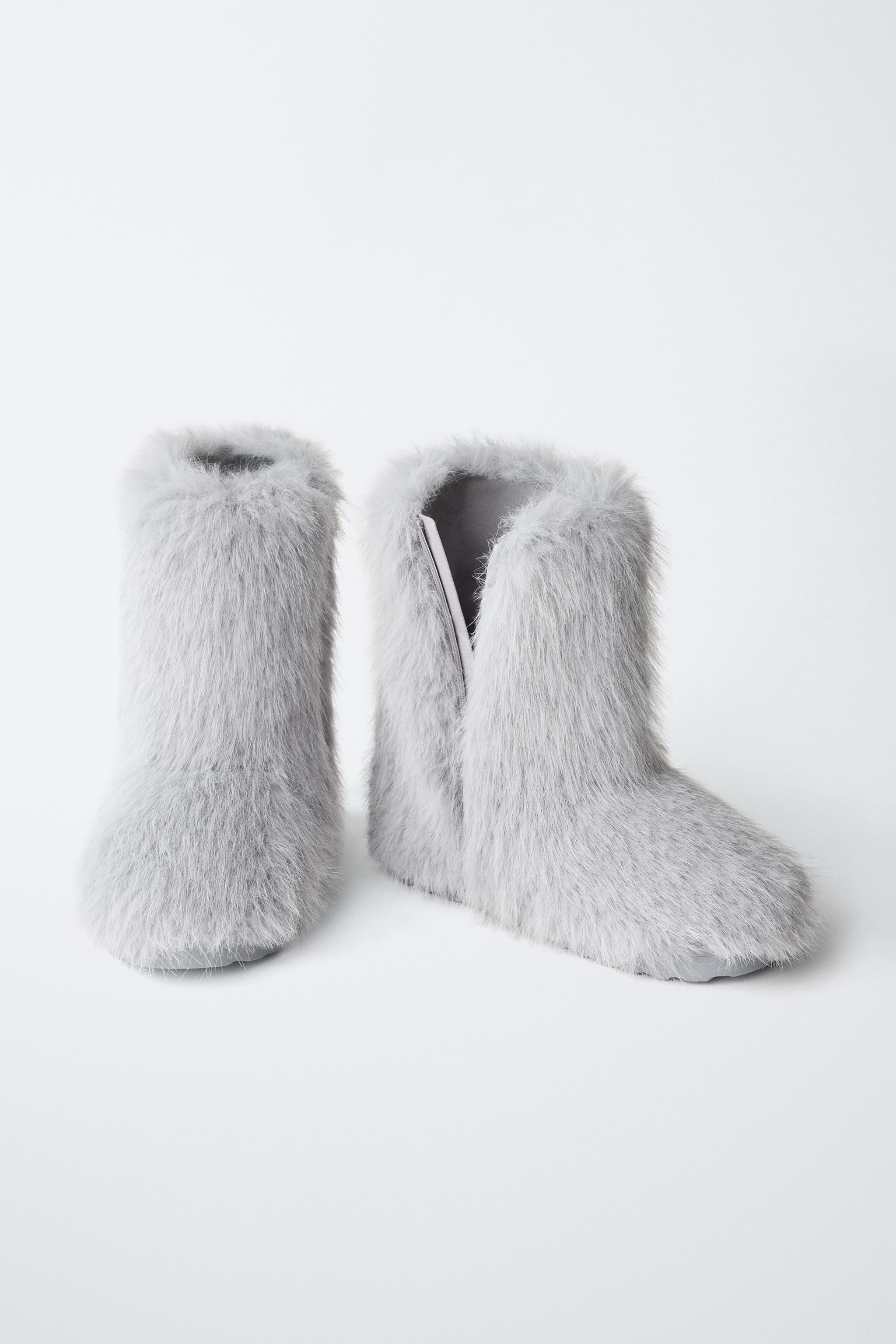 HAIRY SNOW BOOTS